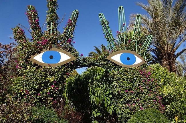 Installation dans le Jardin ANIMA à Marrakech