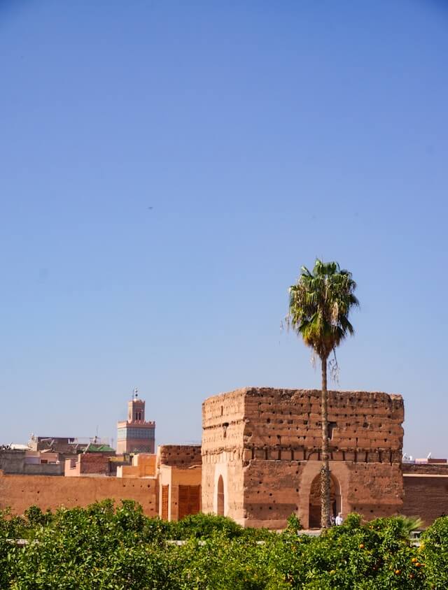 Murailles Tour Marrakech