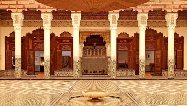 Musee Marrakech Court Interireur