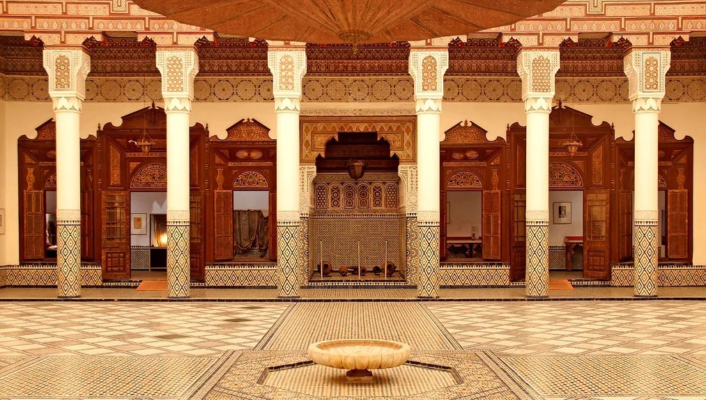 Musee Marrakech Court Interireur