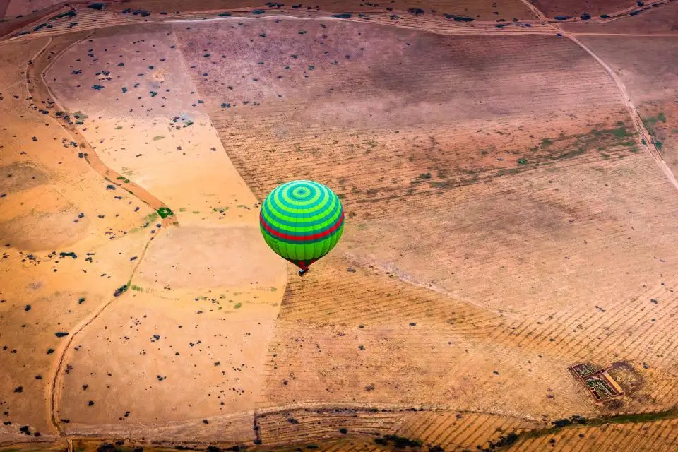 Vue Marrakech en ballon