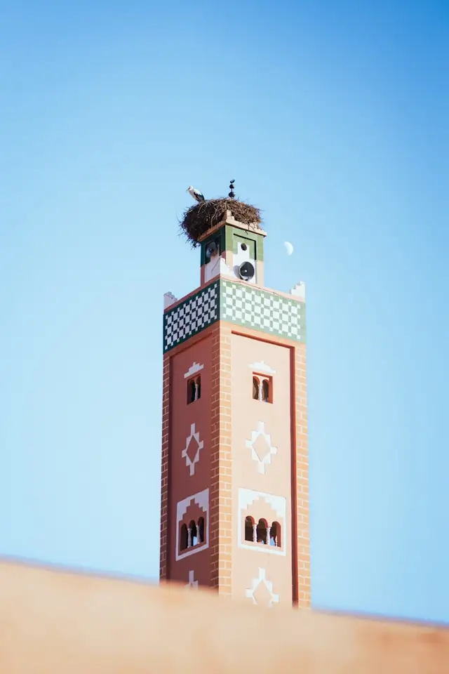 Minaret Mosquee Ait Ben Haddou