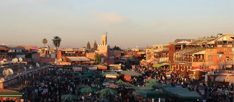 Vue Ville Marrakech