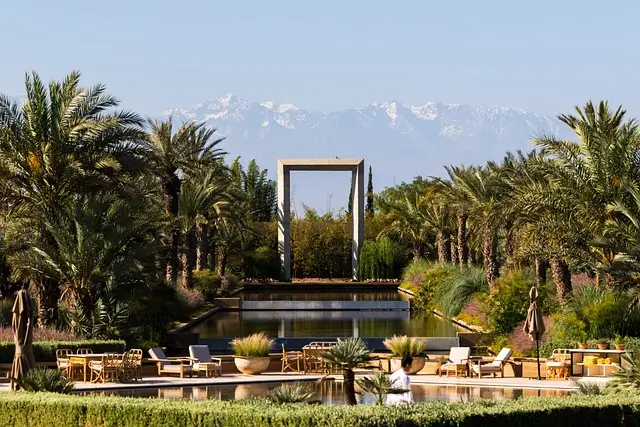Vue sur Atlas Marrakech