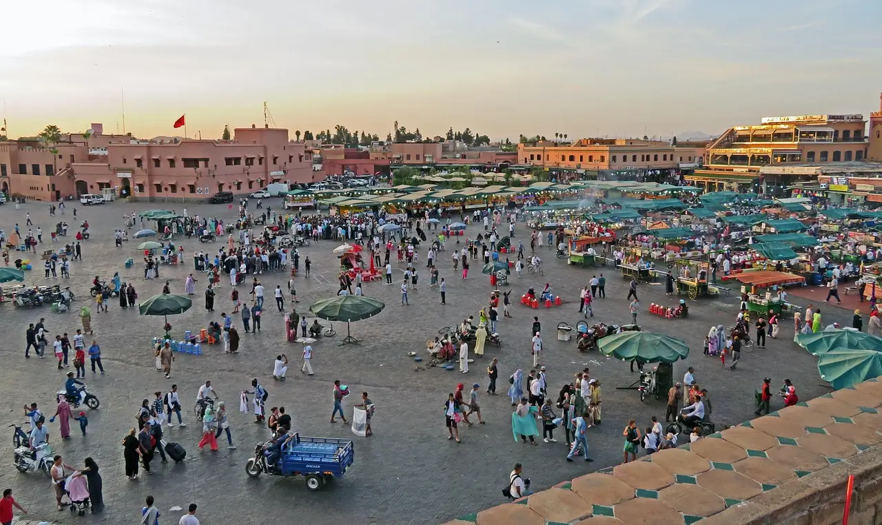 Place Jemaa el Fna de Marrakech